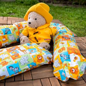 HAPPY SNAKE CUSHION - NURSING AND PREGNANCY PILLOW